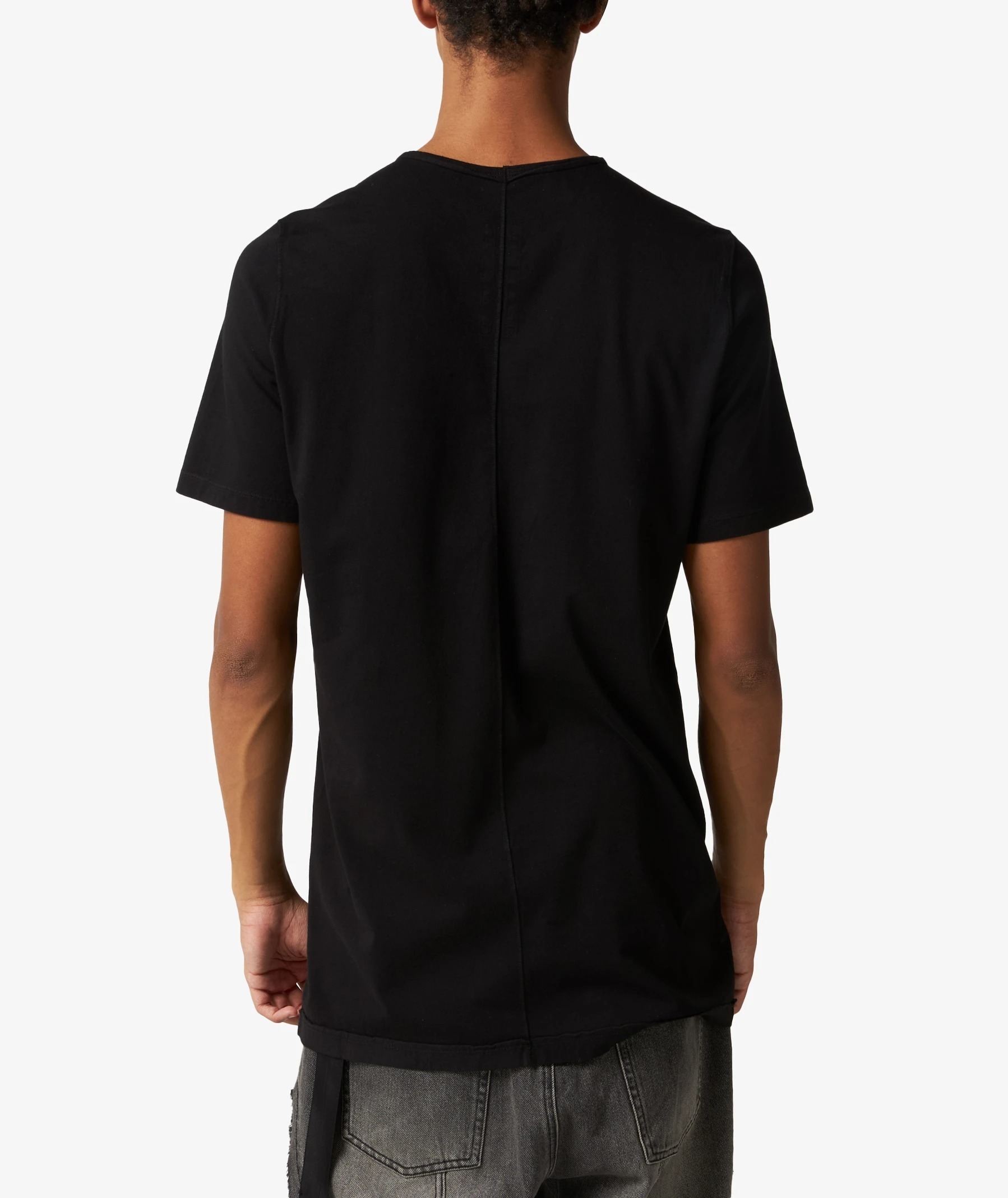 大人気! RICK OWENS コットン レベルTシャツ 半袖 プリント入り 大人気! RICK OWENS ☆コットン タグ プリント Tシャツ