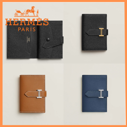 ◆さりげない高級感◆HERMES ベアン ミニ財布