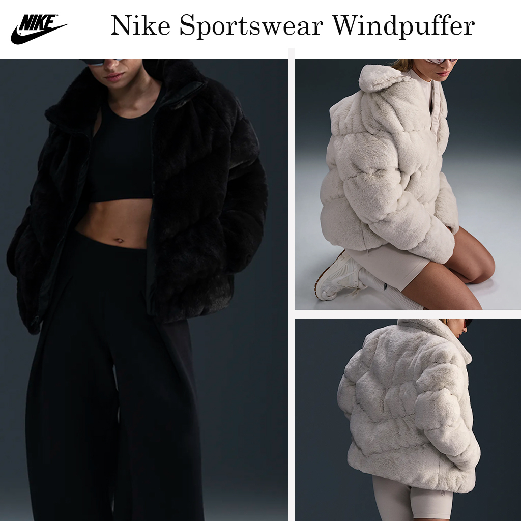 最新☆毛皮モコモコ！☆Nike Sportswear Windpuffer☆選べる２色