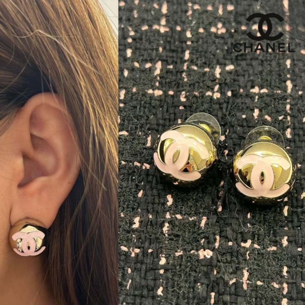 【パステルピンクが可愛い♪】CHANEL★ピアス