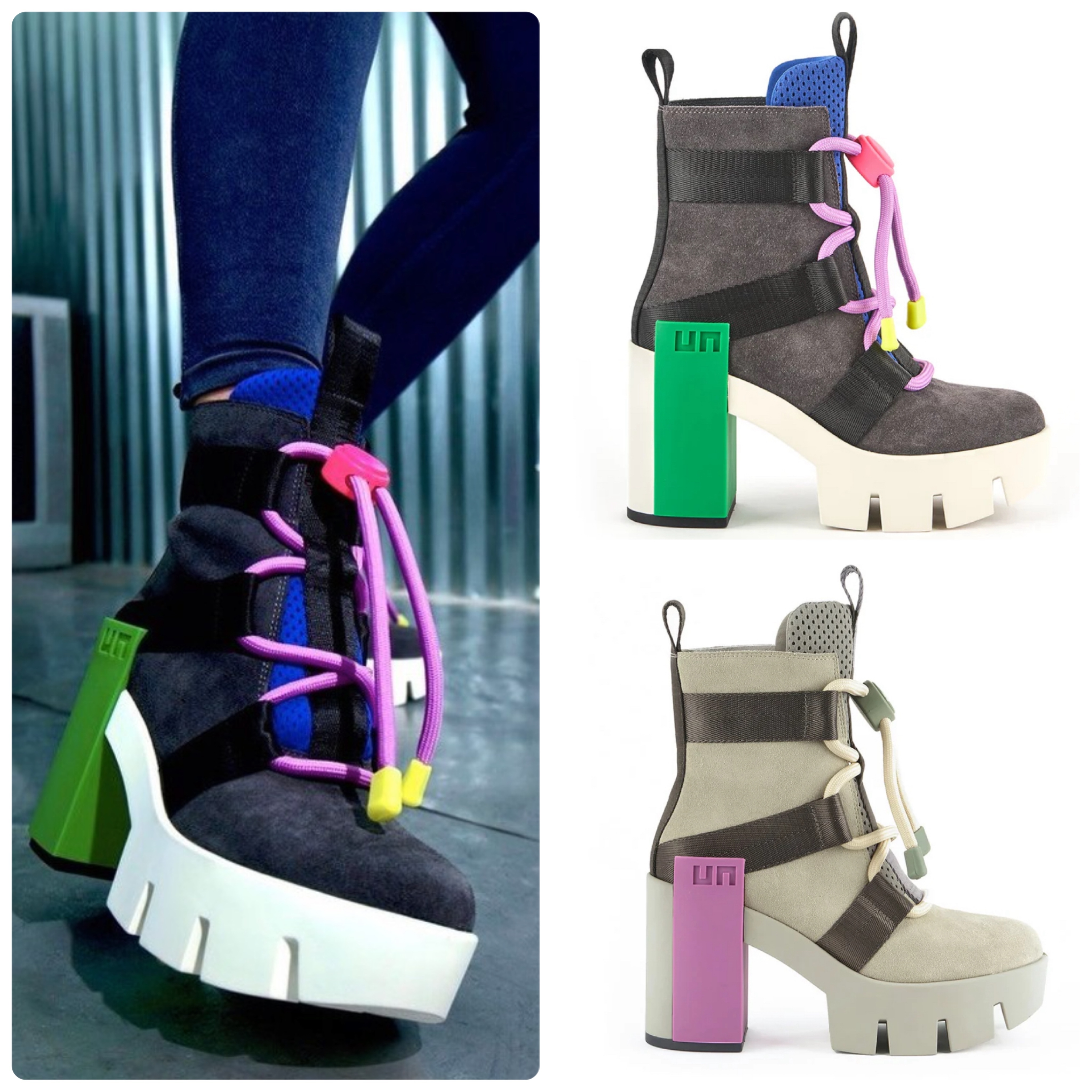 UNITED NUDE Grip Nomad Mid II ショートブーツ 2色