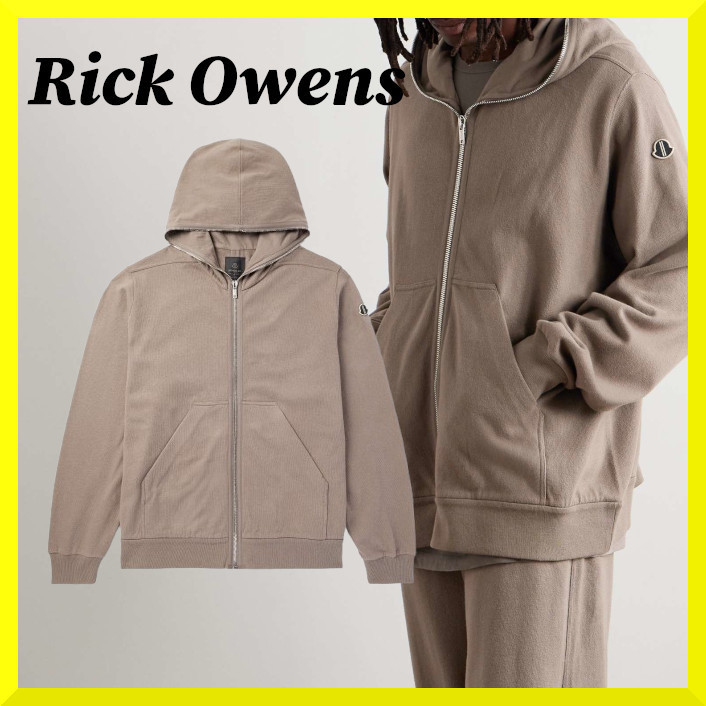 Rick Owens☆関税込☆Moncler ジャンボ ジップアップ パーカー