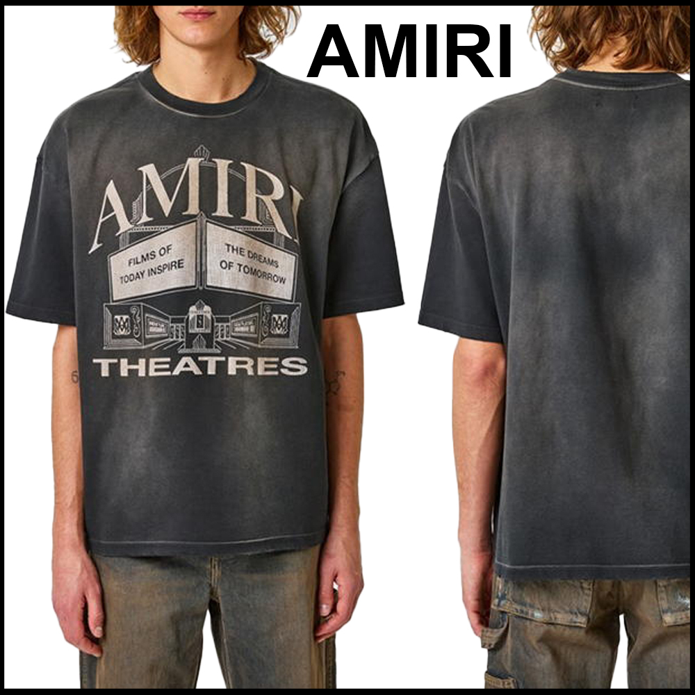 AMIRI★コットン シアターTシャツ