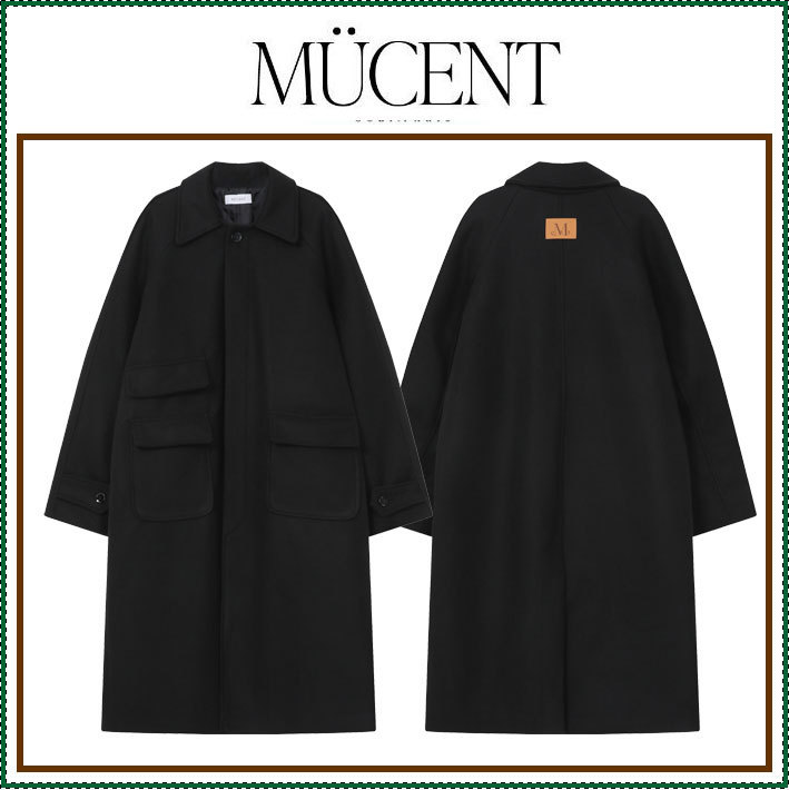 【MUCENT】 PRESSO LEAHTER WAPEN BALMACAAN COAT /追跡付