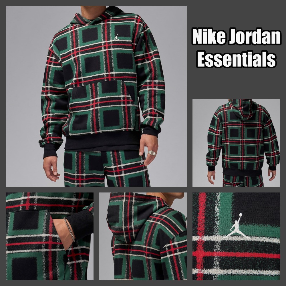 【NIKE】◆Jordan Essentials Hoodie Black/Sail◆FV7458-010◆