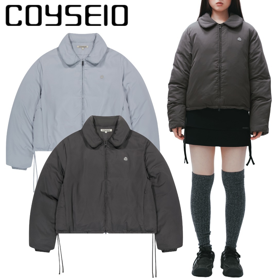 韓国大人気★COYSEIO★SOLID PADDED JACKET ジャケット(追跡可)