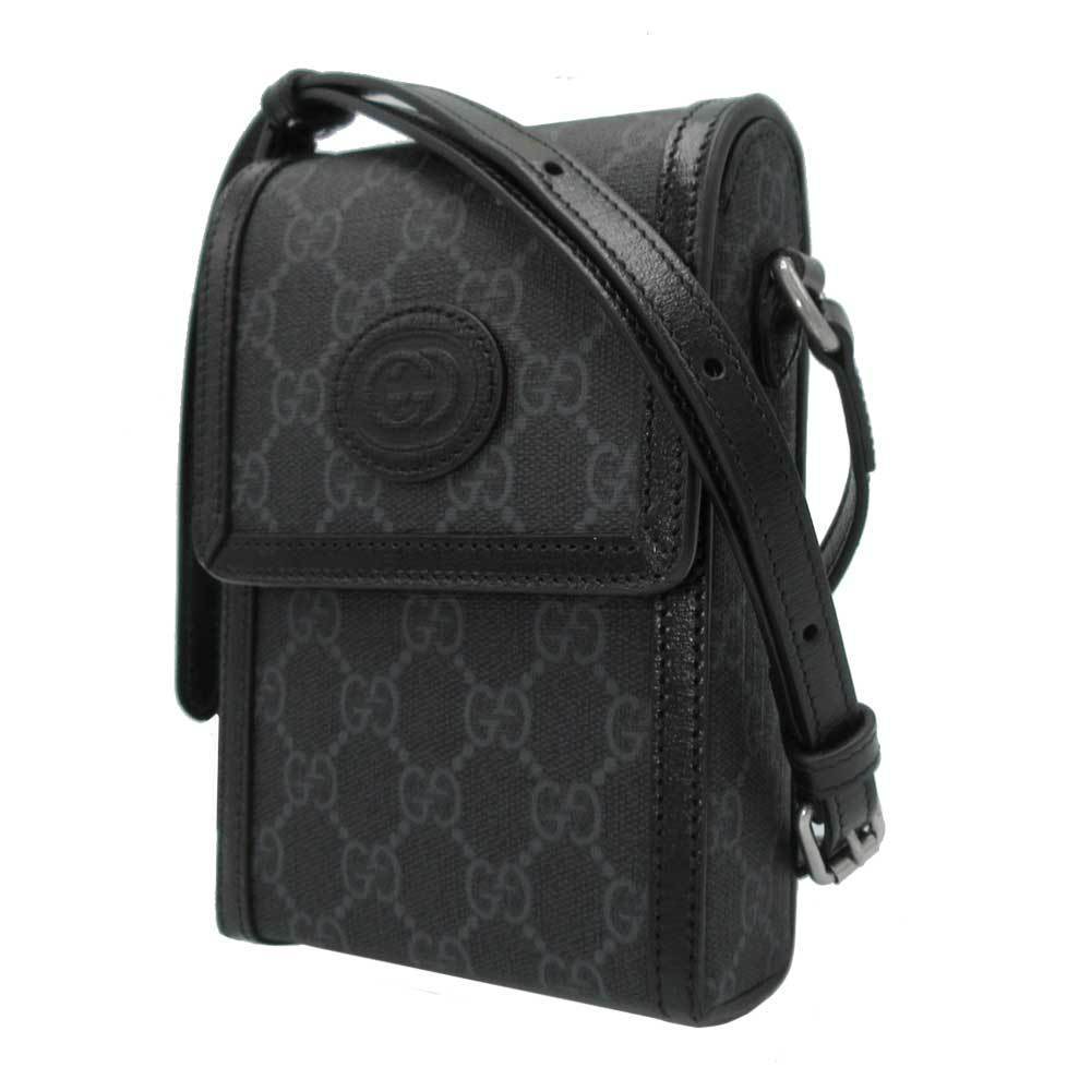 国内即送 GUCCI GGスプリーム スマホ ショルダー 699402