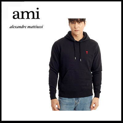 (アミ) AMI ロゴ パーカー USW235 730