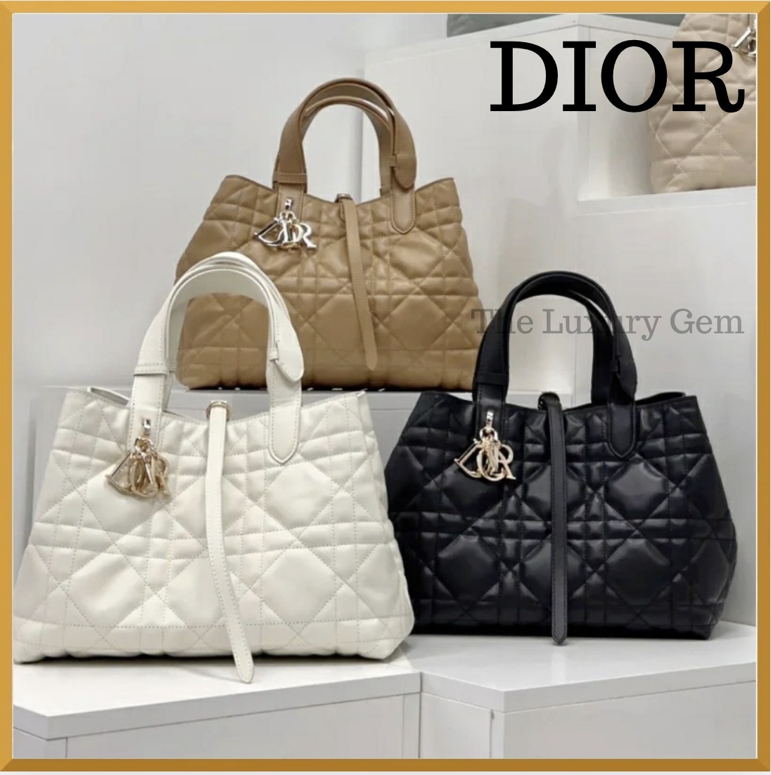 人気！DIOR ディオール オールウェイズ ミディアム バッグ