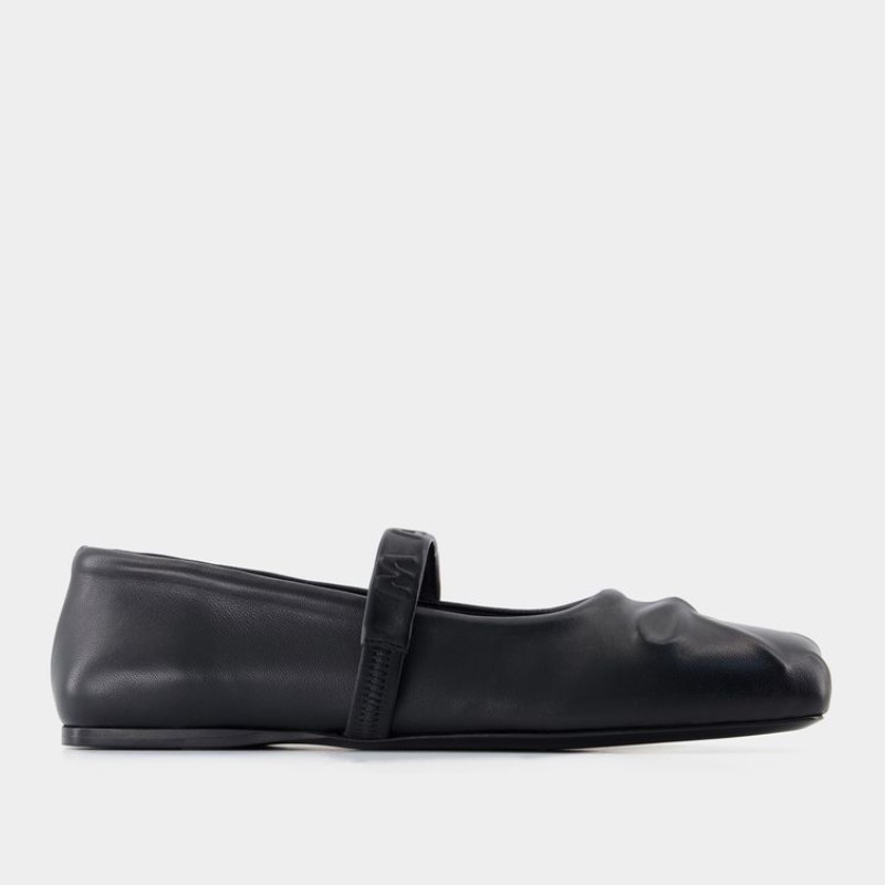 ローファー・オックスフォード MARNI Mary Jane Sneakers - Marni - Leather - Black