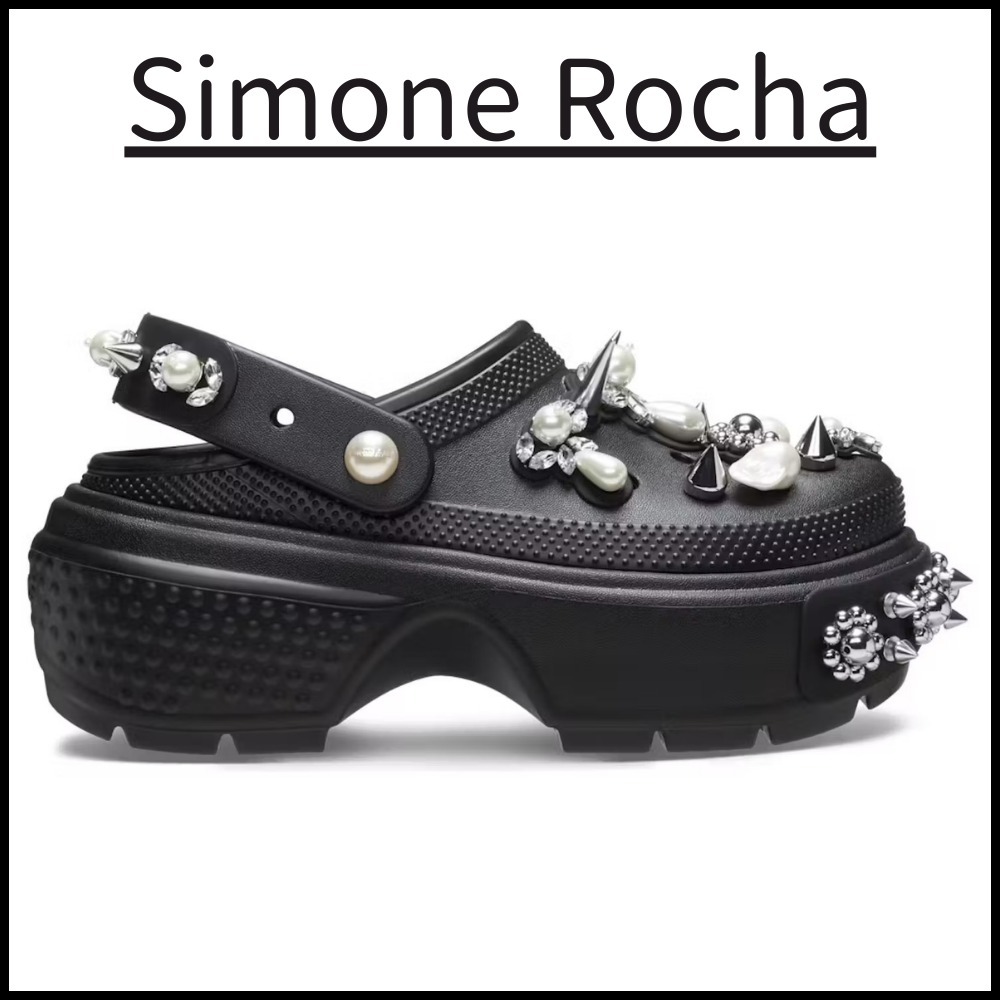 【Simone Rocha x Crocs】Stomp Clog ‘Black’ 関税送料込