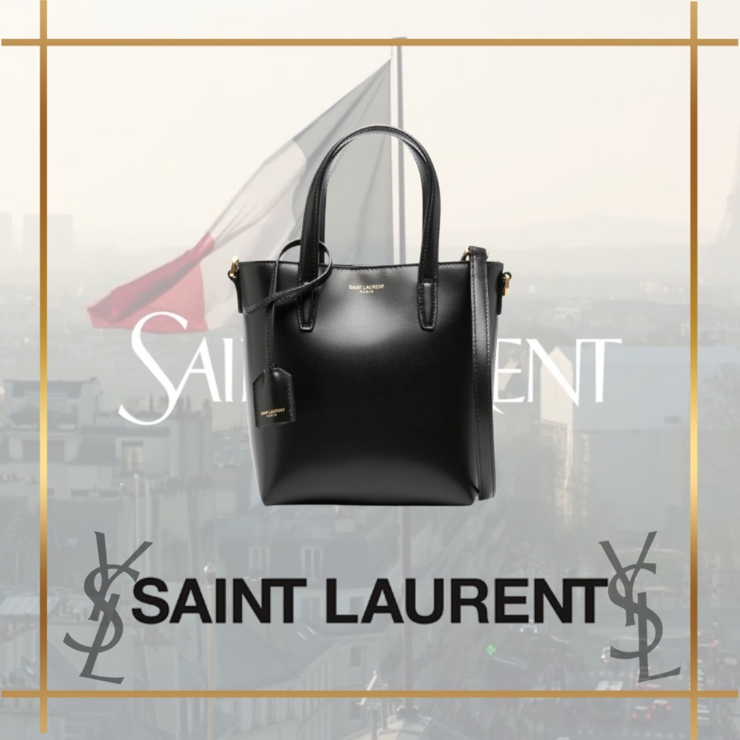 新作☆【Saint Laurent】ミニ トイ ショッピング バッグ