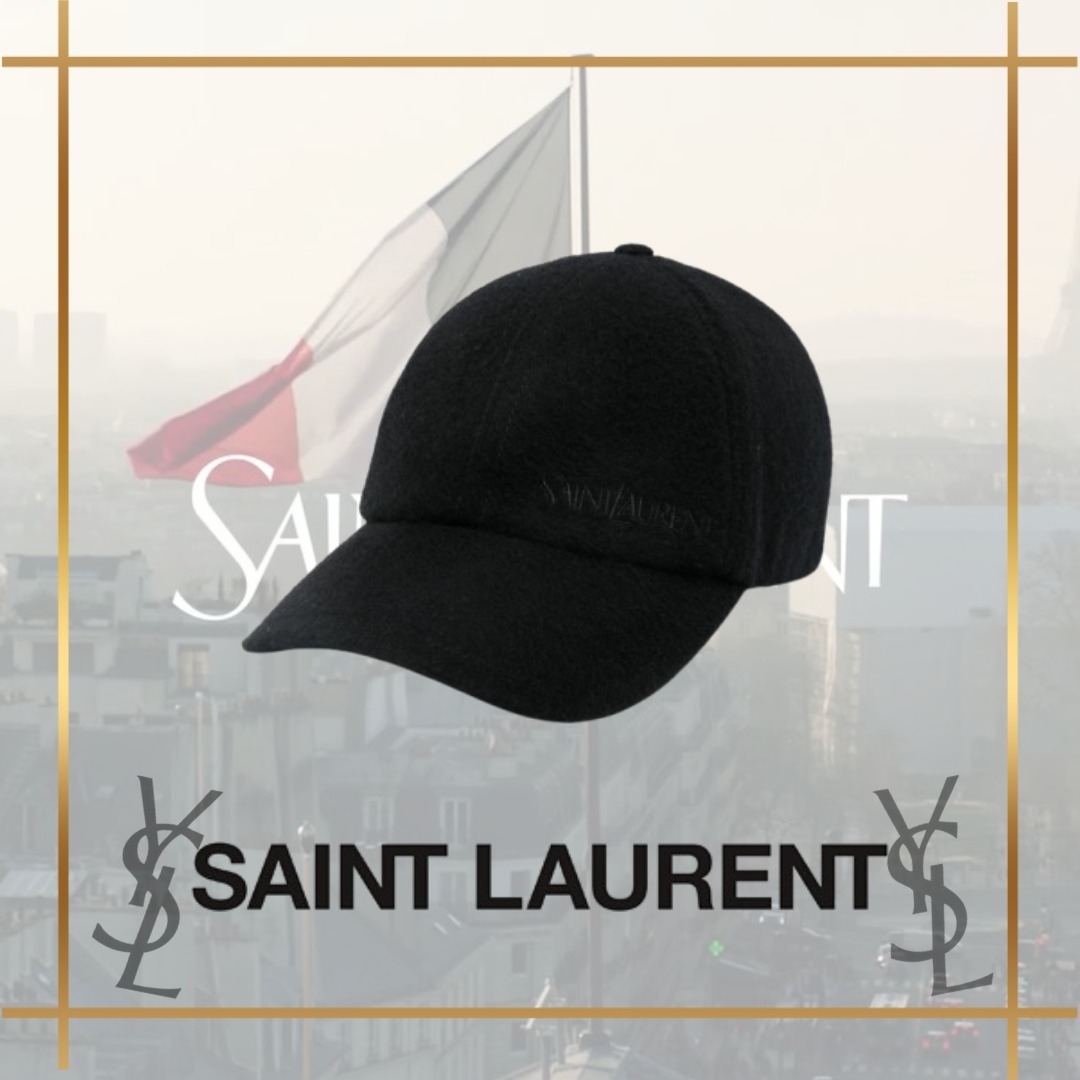 大人気☆【Saint Laurent】サンローラン ヴィンテージキャップ