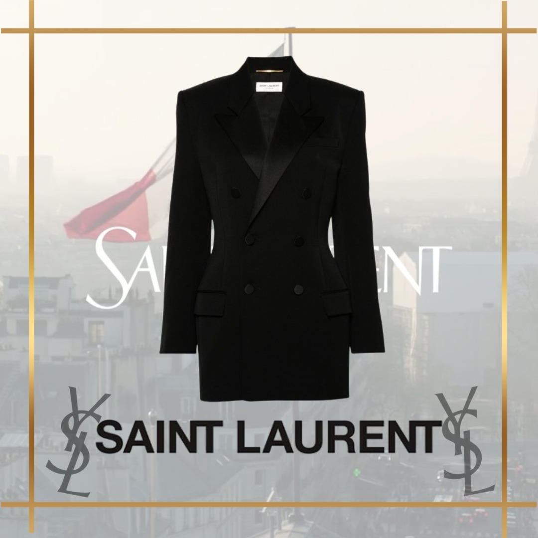 オススメ☆【Saint Laurent】サンローラン タキシードジャケット