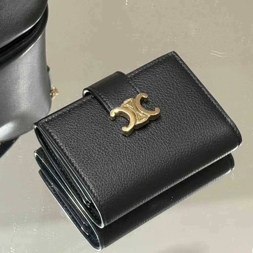 ★人気の三つ折り★【CELINE】ヴィクトワール ウォレット CELINE】ファインウォレット CELINE ヴィクトワール 三つ折り