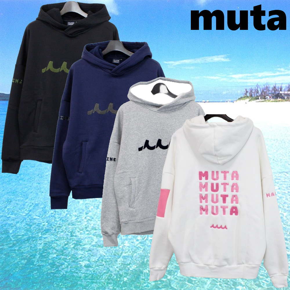 【muta MARINE】BIGプルオーバーパーカー