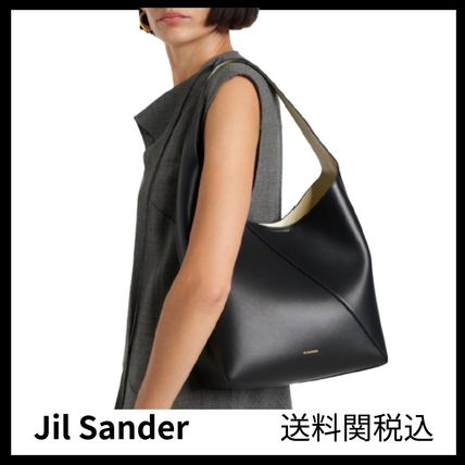 JIL SANDER トートバッグ ヴァーティゴ ミディアム 送料関税込☆Jil Sander☆Vertigo ミディアムレザートートバッグ