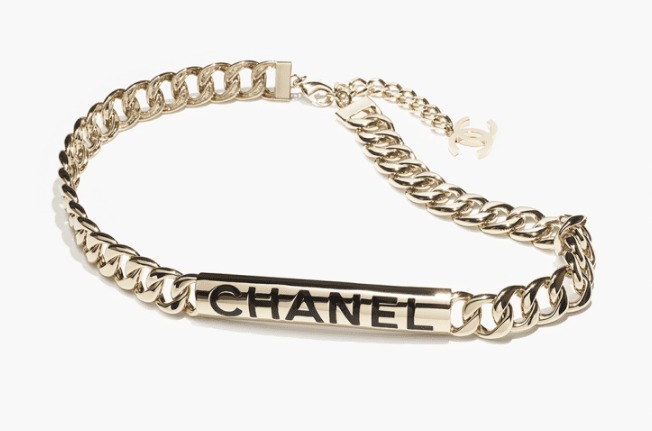 《エレガントな一品♡》CHANEL チェーンベルト ロゴ