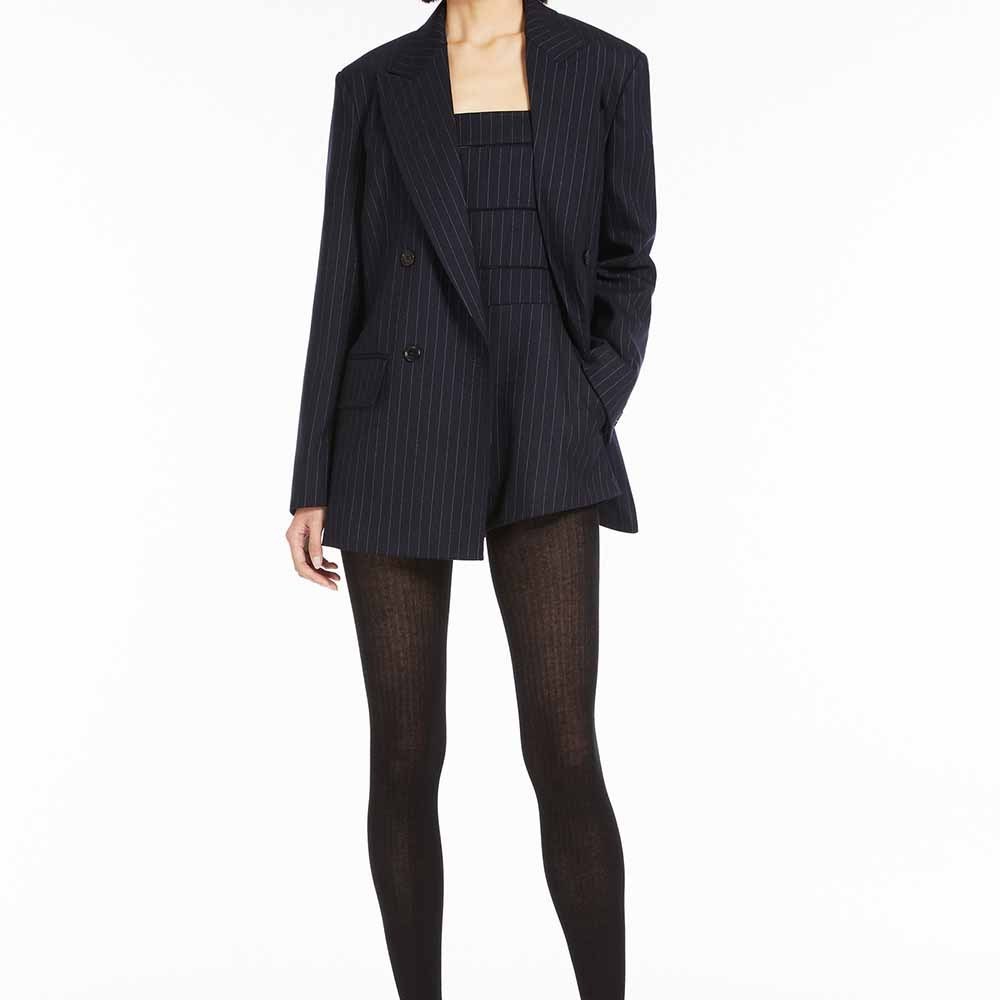 MAXMARA [アルバニー] ウール ピンストライプ ジャケット (Max