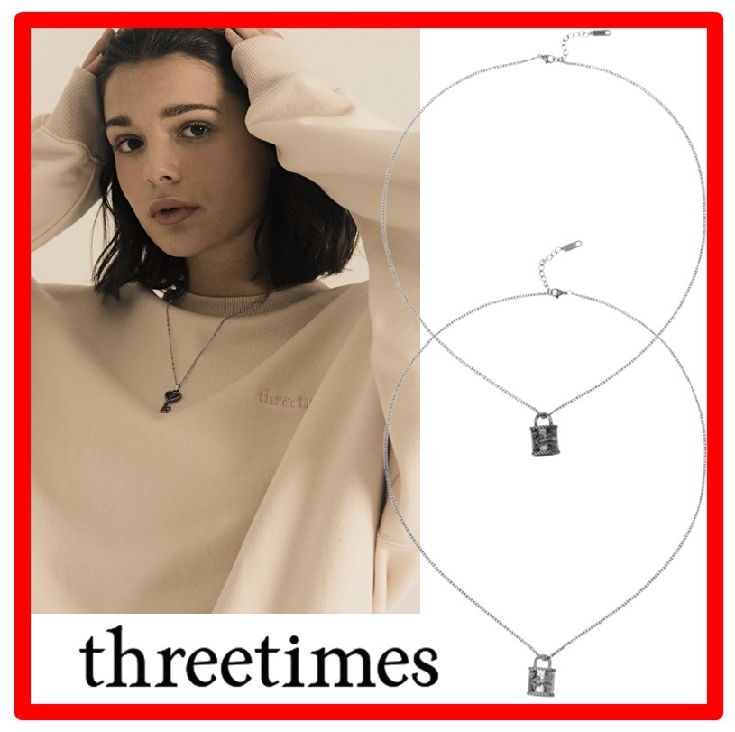 ☆人気【THREETIMES】☆Eternal LOVE necklace カップル ラ.ブ☆