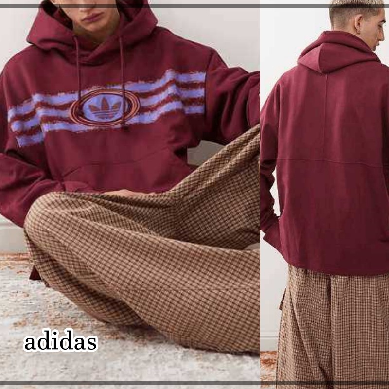 【adidas】Originals グラフィック パーカー ※送関込