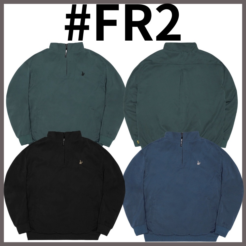 ★大人気★【#FR2】Rabbits Icon Reversible Half Zip Blouson