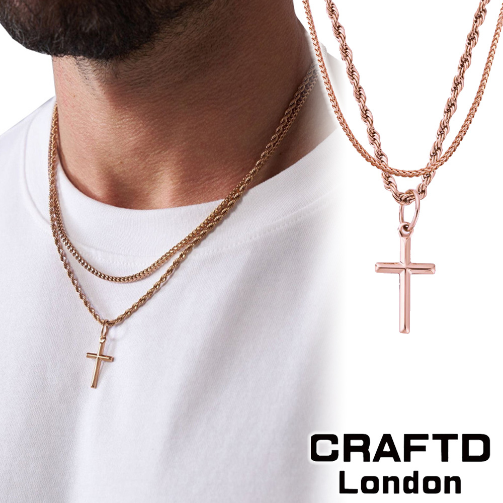 CRAFTDLondon クラフトロンドン ネックレス CROSS & CALI SET