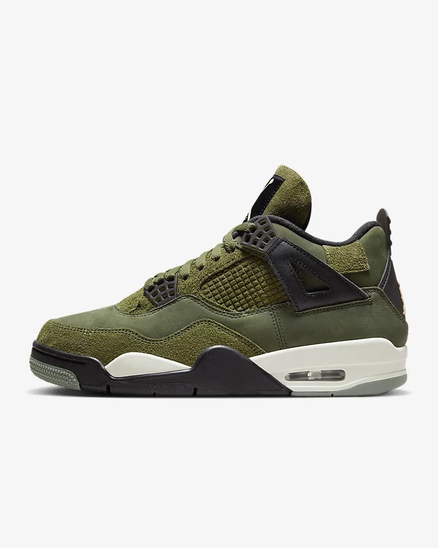 送料込み 追跡あり Nike Air Jordan 4 Retro SE Craft \"Olive\"