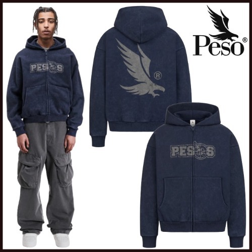 Central Cee愛用【pesoclo】スリムフィット ターゲットジップ