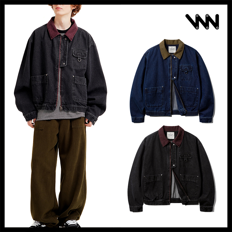 ★WV PROJECT正規品★UNIQUE DENIM WORK JAKET★