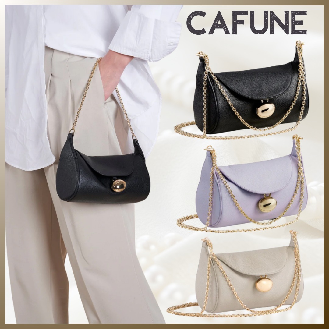 人気！【CAFUNE】カフネ ミニDROP DUFFELハンドバッグ