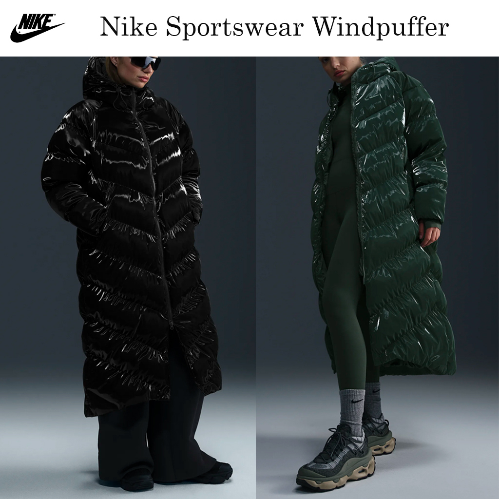 最新ロングジャケット☆Nike Sportswear Windpuffer☆選べる２色