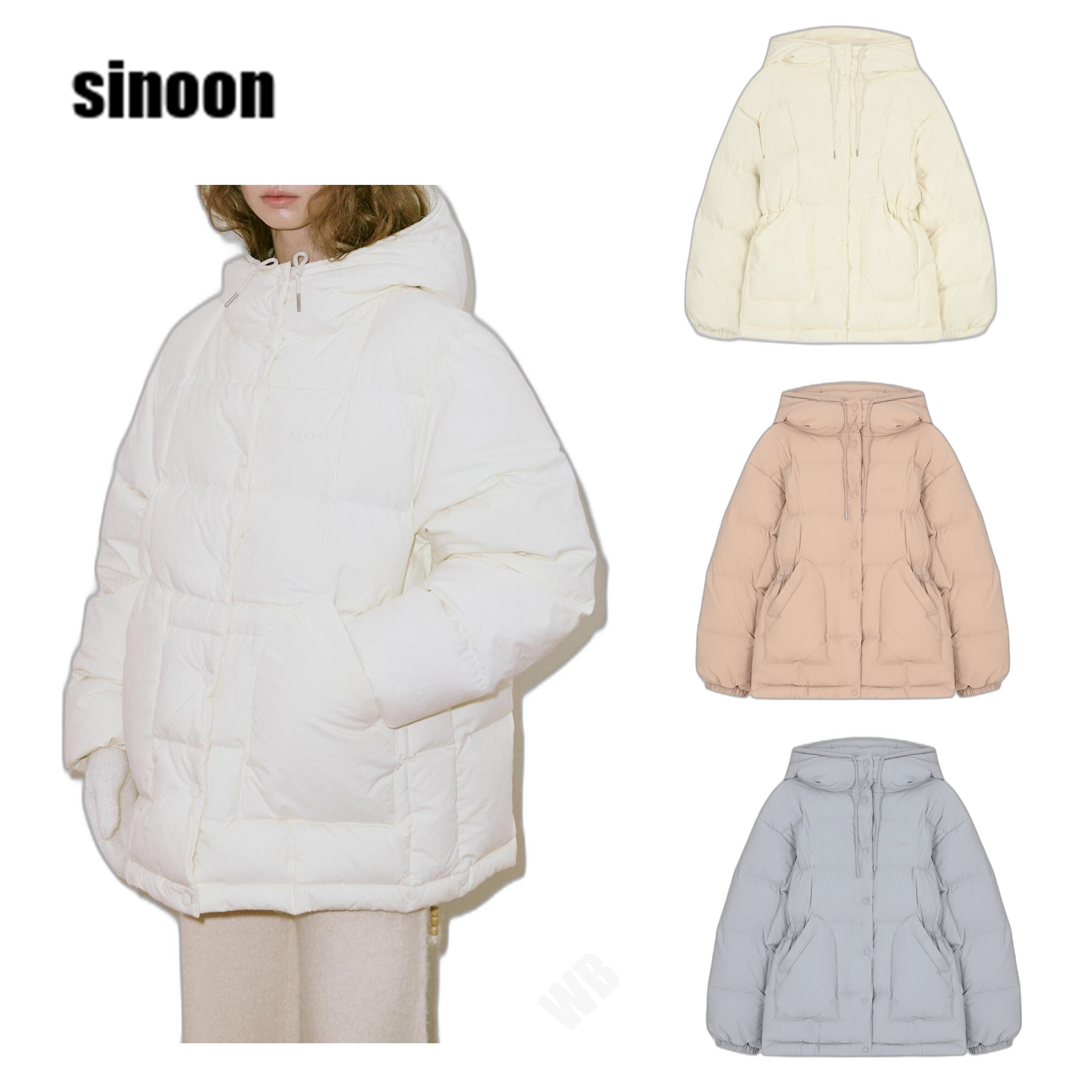 [sinoon] HOODIE PUFFER ジャケット ☆送料込☆