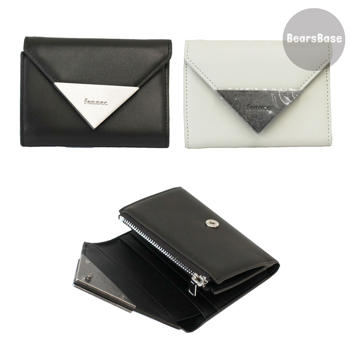 コインケース・小銭入れ FENNEC MATT TRIANGLE WALLET BSA075