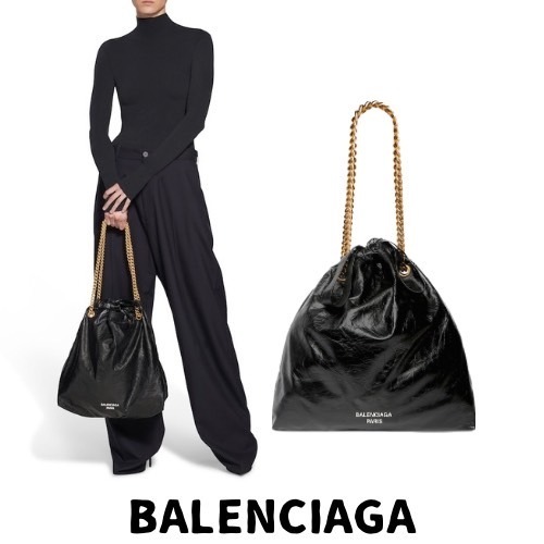 【BALENCIAGA】Crush ミディアム トートバッグ