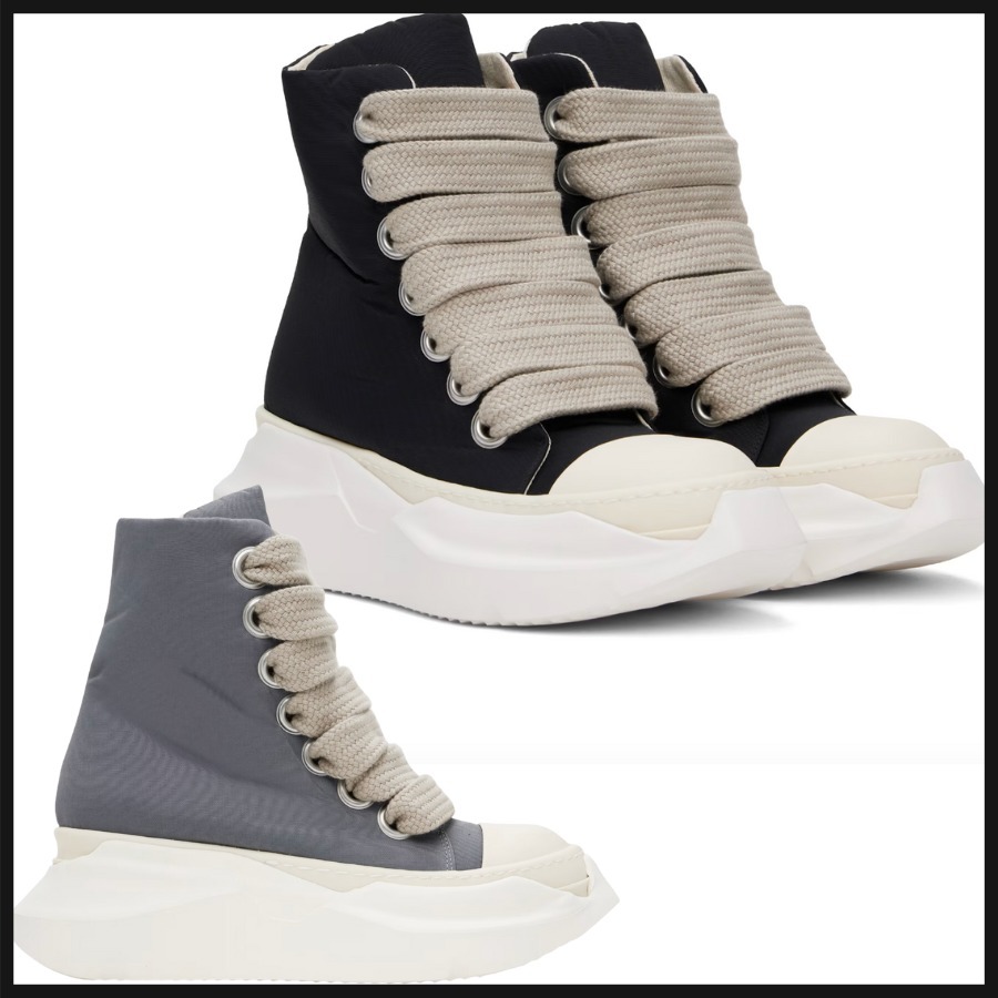 Rick Owens DRKSHDW 近未来的な美学 アブストラクト・スニーカー