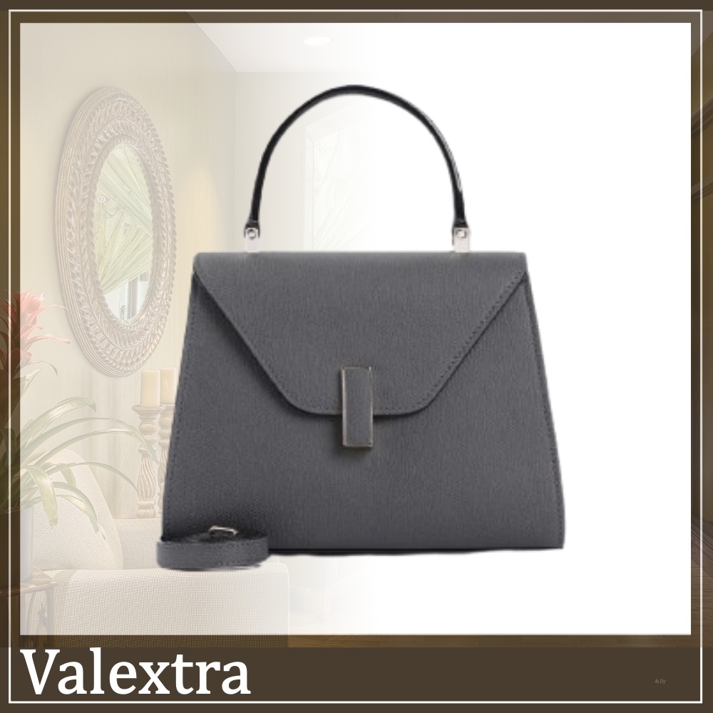 【送関込】Valextra☆ヴァレクストラ Iside Top Handle Mini Bag