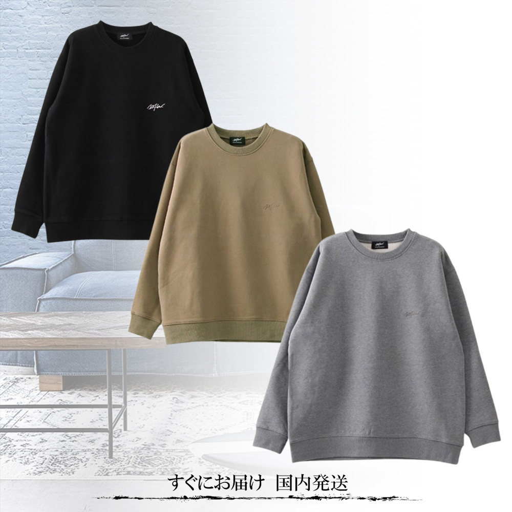 すぐにお届け♪ wtw ワンポイント ピグメント スウェット