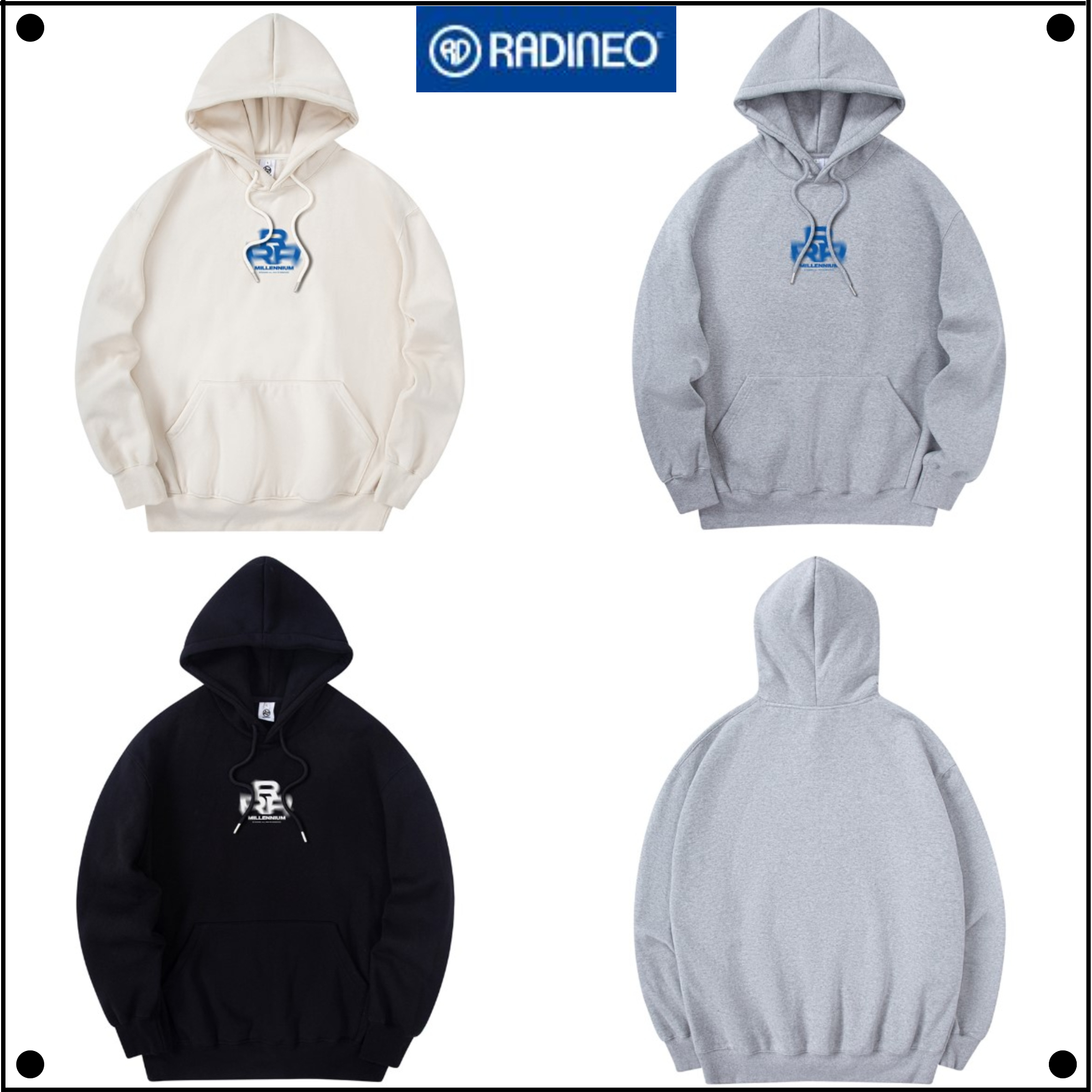 日本未入荷RADINEOのMillennium Hood 全3色