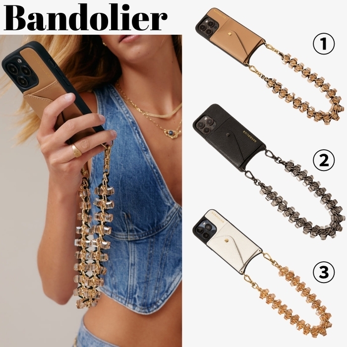 【Bandolier】★iPhoneケース★ CRYSTAL
