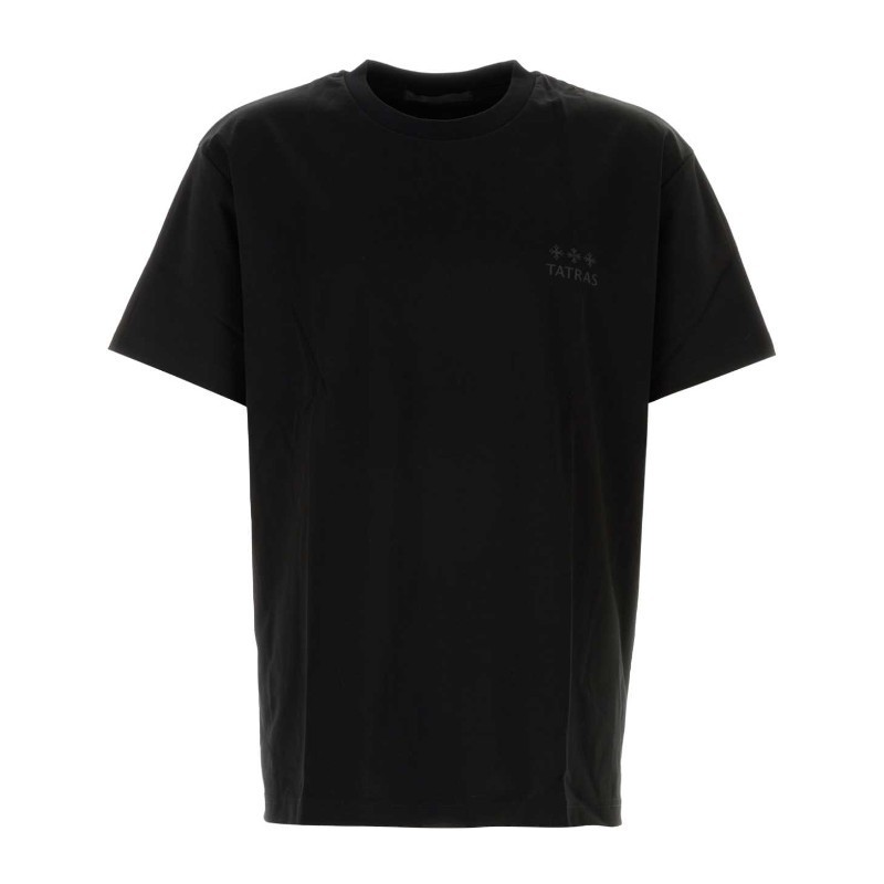 Tシャツ・カットソー TATRAS SS24 Black cotton t-shirt (MTAT24S8239M 01)