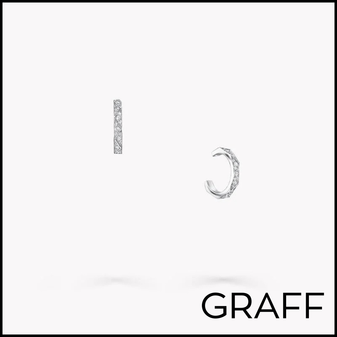 [GRAFF] ローレンスグラフ パヴェ ダイヤモンド イヤリング
