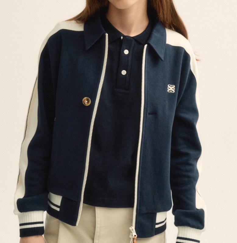 ☆SATUR☆Lawton Collar Track Zip-Up Jacket☆ 男女兼用
