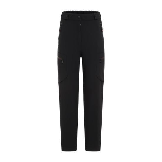 パンツ MONCLER Women Straight Pants J20982A00003 597FA 999 BLACK