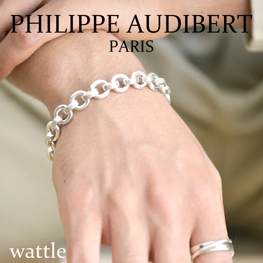 PHILIPPE AUDIBERT/SAINT GERMAIN チェーンブレスレット