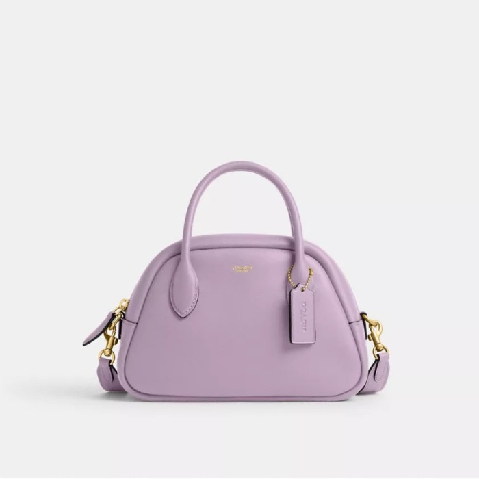 国内発送 すぐ【COACH】バーロウ ボウリング バッグ 2WAY 新作