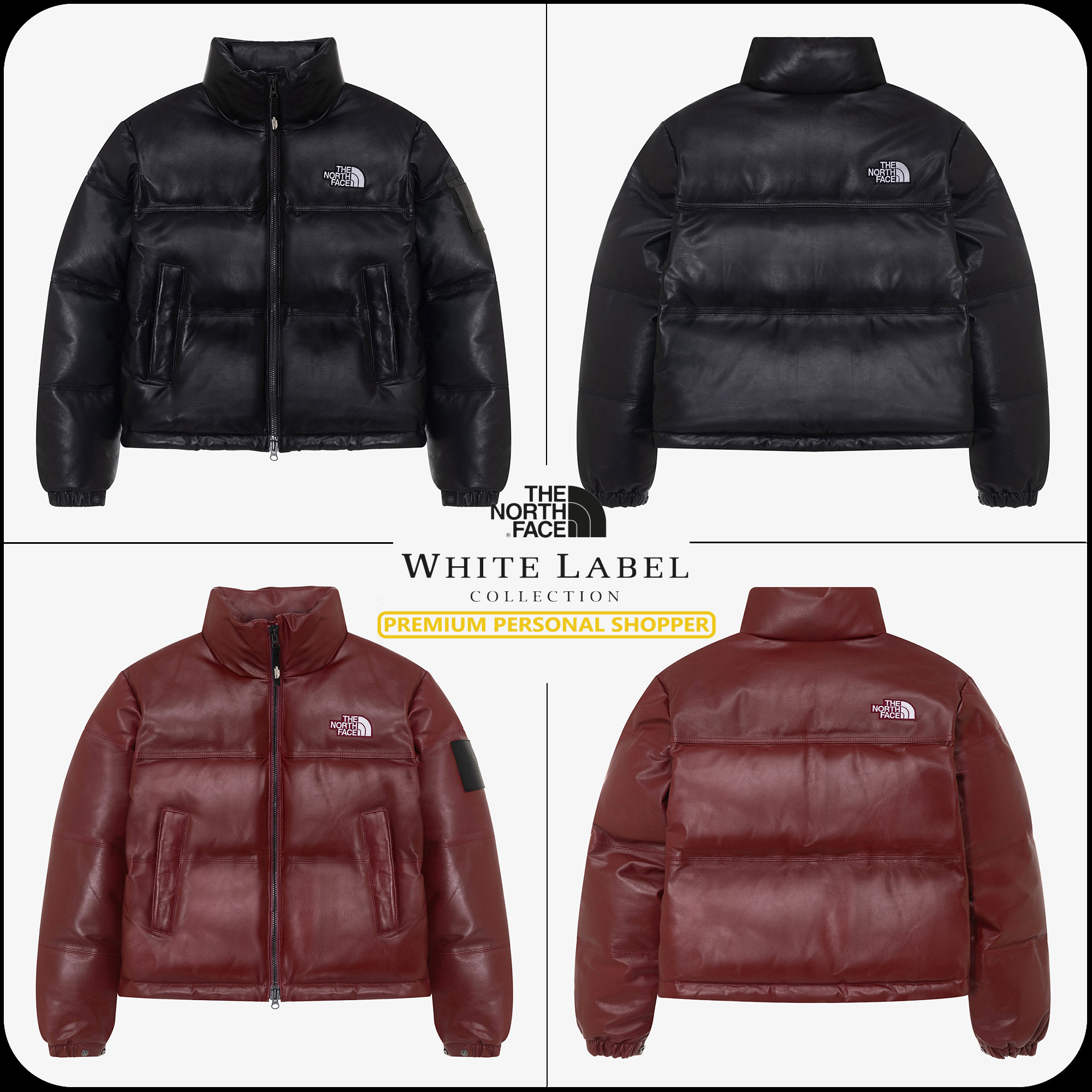 [THE NORTH FACE] ★W'S LEATHER NUPTSE DOWN JACKET (RDS)