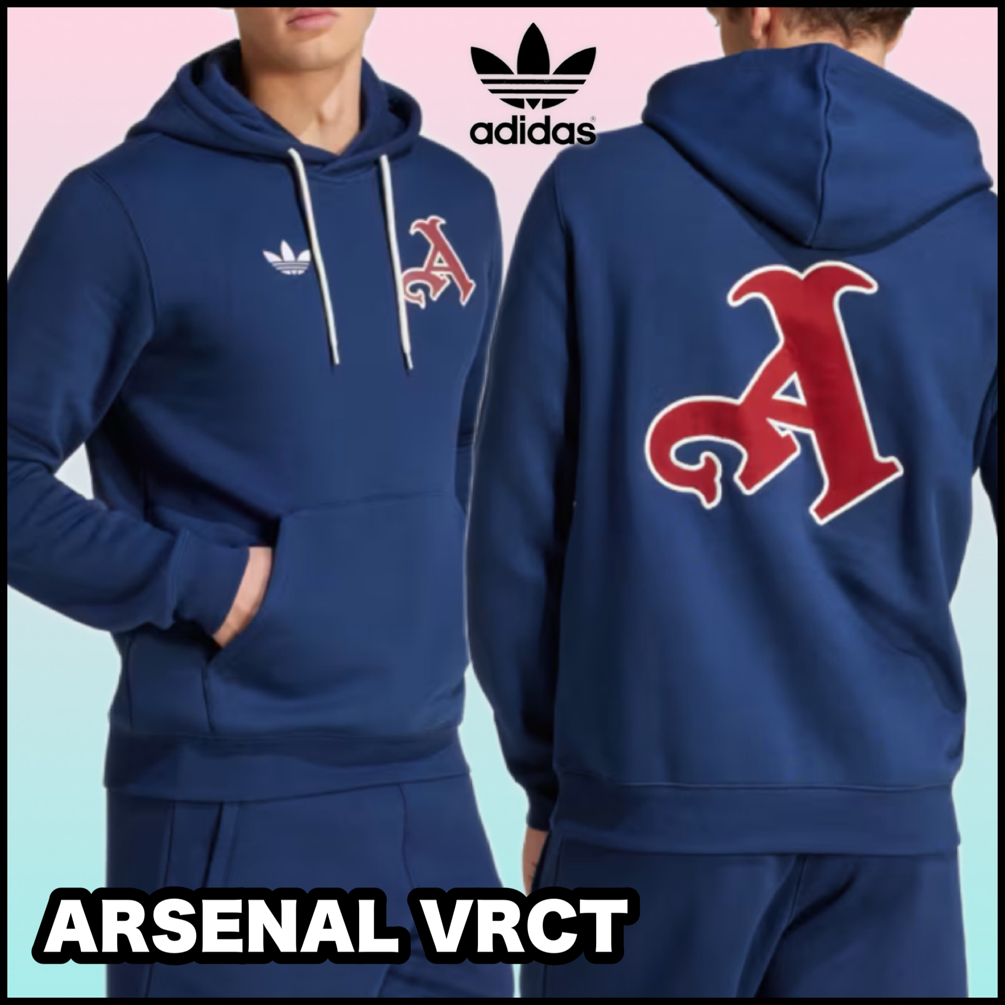 【adidas】オリジナル アーセナルFC ARSENAL フーディ パーカー