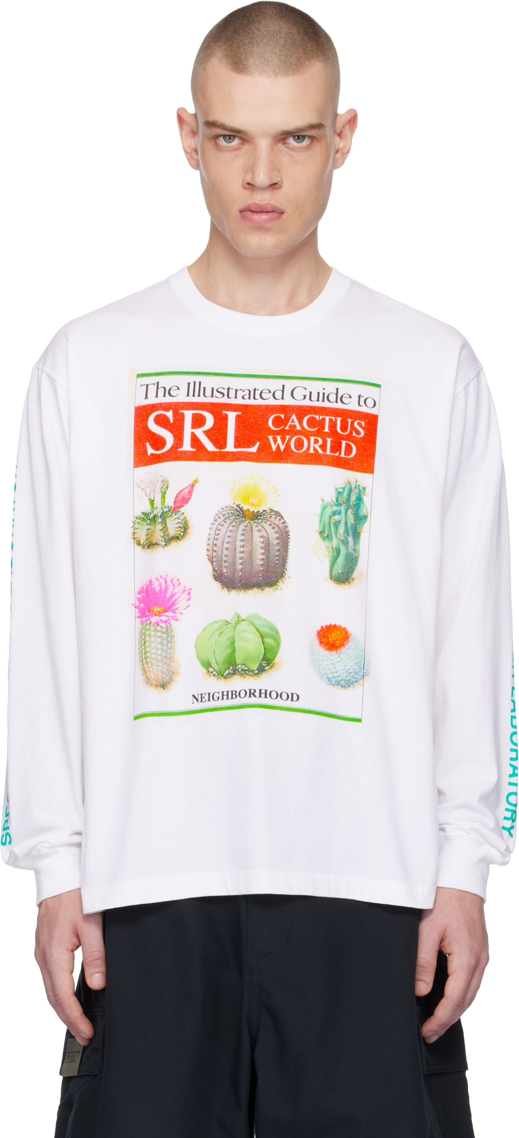 【関税込み】Neighborhood ホワイト SRL LS-3 Tシャツ