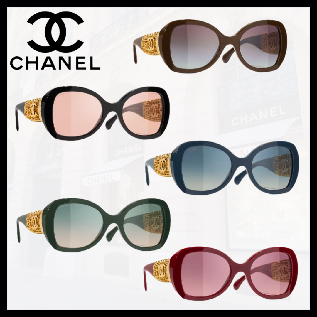 【お洒落☆人気】CHANEL バタフライサングラス